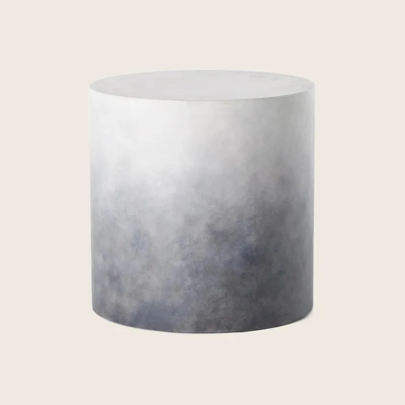 Ombre Concrete Side Table - Four Hands