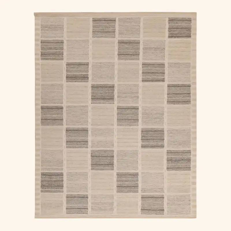 Multi Flatweave Wool Rug - 7'11" x 10'2"