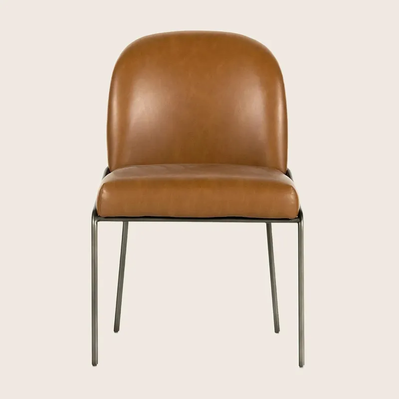 Astrud Leather Dining Chair - Four Hands