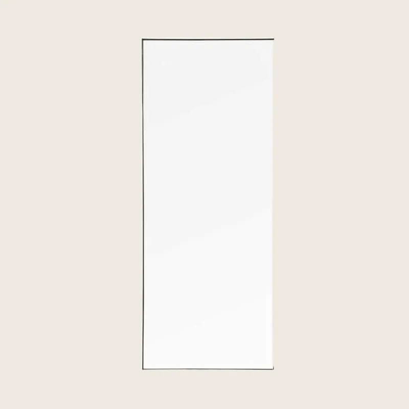 Black Frame Floor Mirror - Four Hands