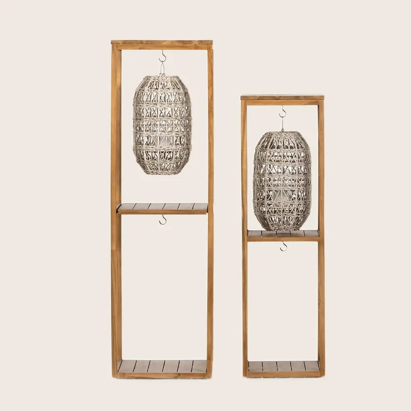 Tall Indoor Outdoor Lantern Set - Four Hands