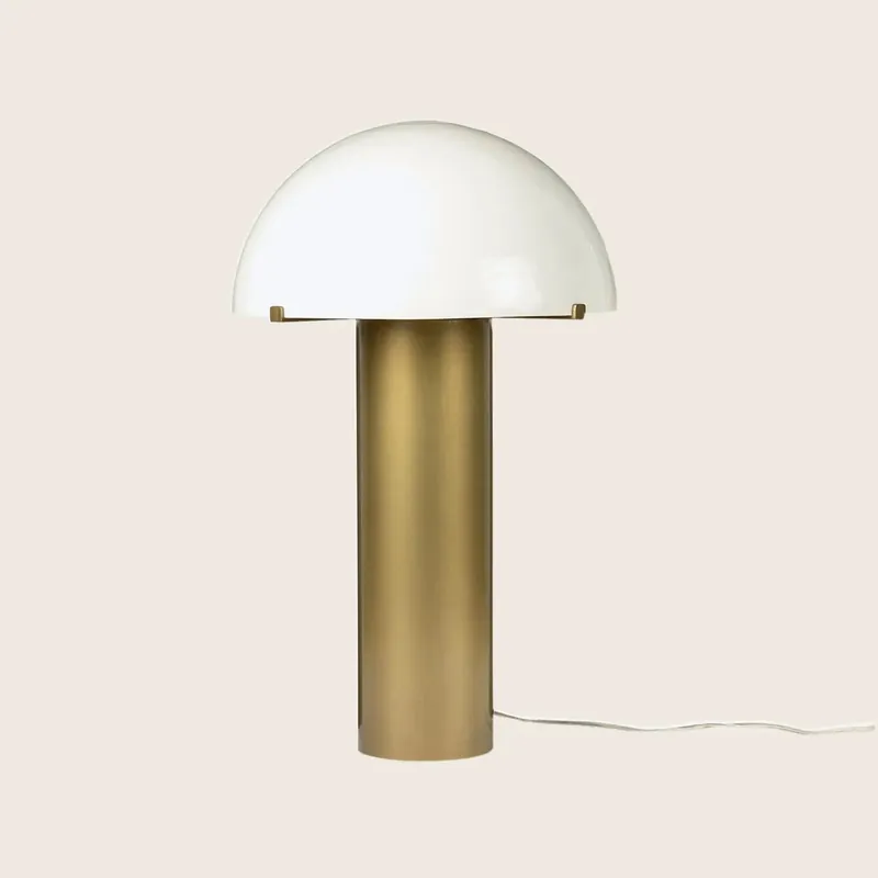Bell Top Brass Table Lamp - Four Hands