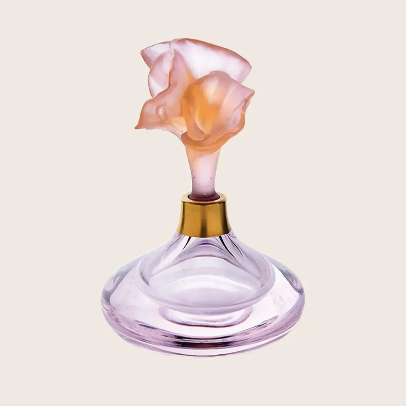 Arum Rose Small Perfume Bottle - Daum