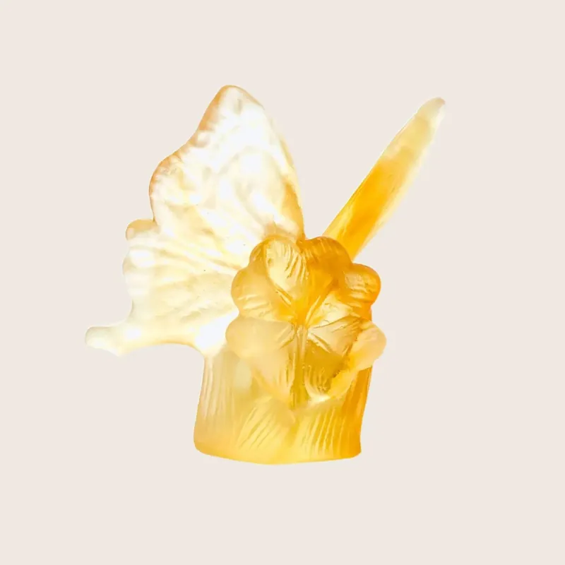 Amber Yellow Butterfly - Daum