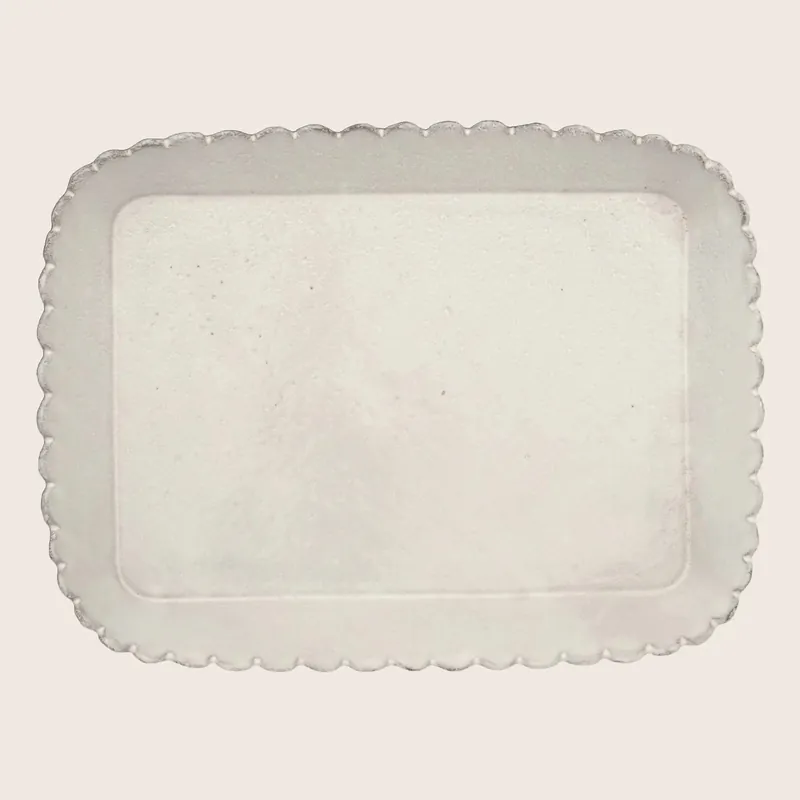 Rectangular Daisy Platter - Astier de Villatte Sarl