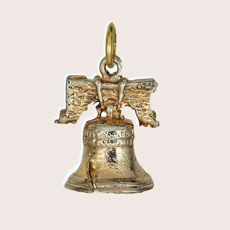 Vintage Liberty Bell Charm - Odeon Collection (Leased)
