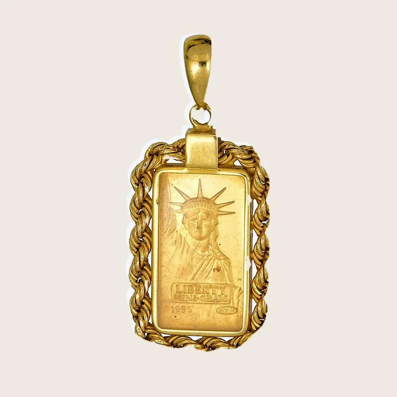 Vintage Credit Suisse Pendant - Odeon Collection (Leased)