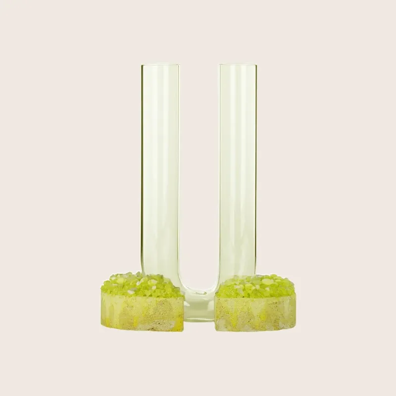 Mineral Vase - Yellow