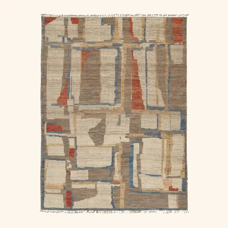Multi Moroccan Wool Rug - 8'5" x 11'3"