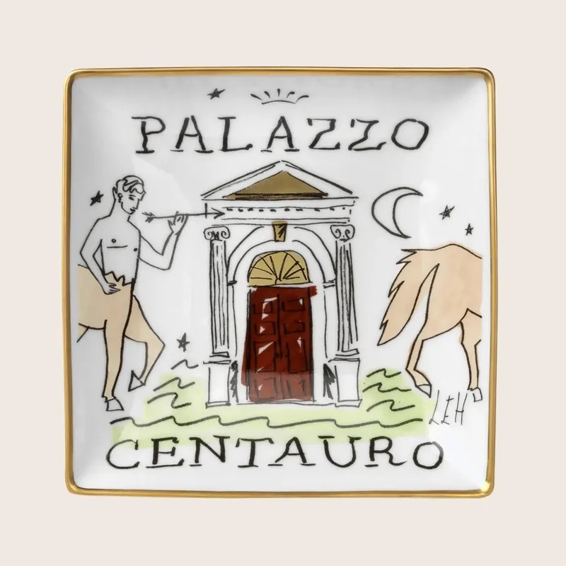 Palazzo Centauro Square Plate - Ginori 1735