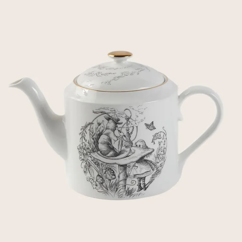 Wonderland Round Teapot - Rory Dobner