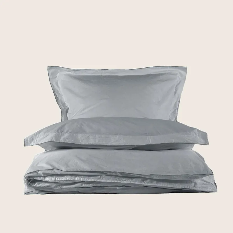 Aura Cotton Percale Duvet - Tessitura Toscana Telerie
