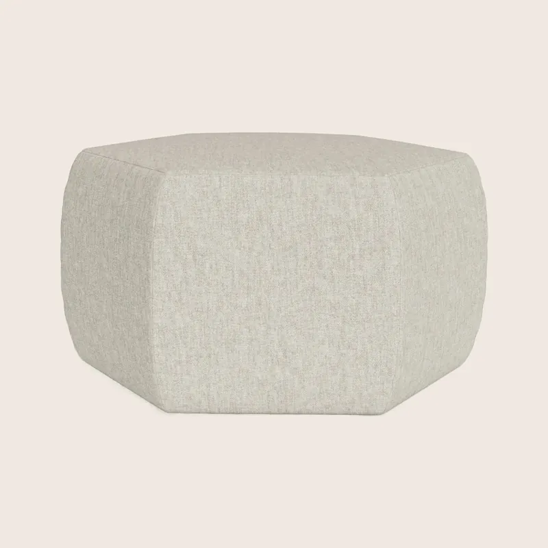 Joe's Hex Cocktail Ottoman - McCreary Modern