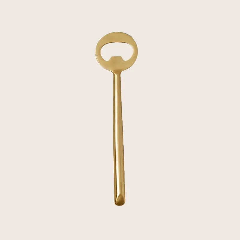 Matte Gold Bottle Opener - Be Home