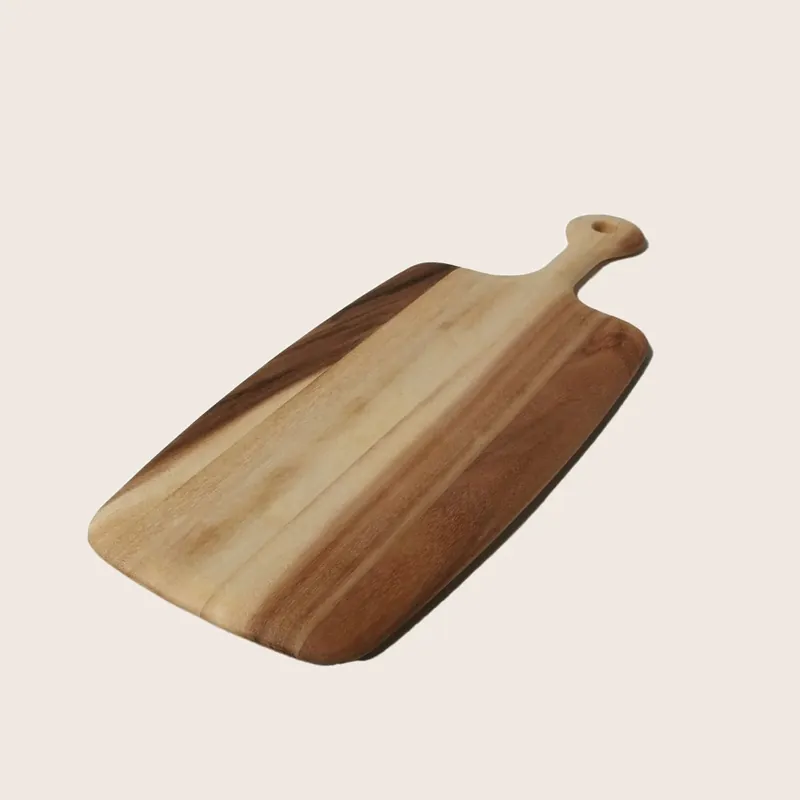 Acacia Rectangular Tapered Board w/ Rounded Handle - Be Home