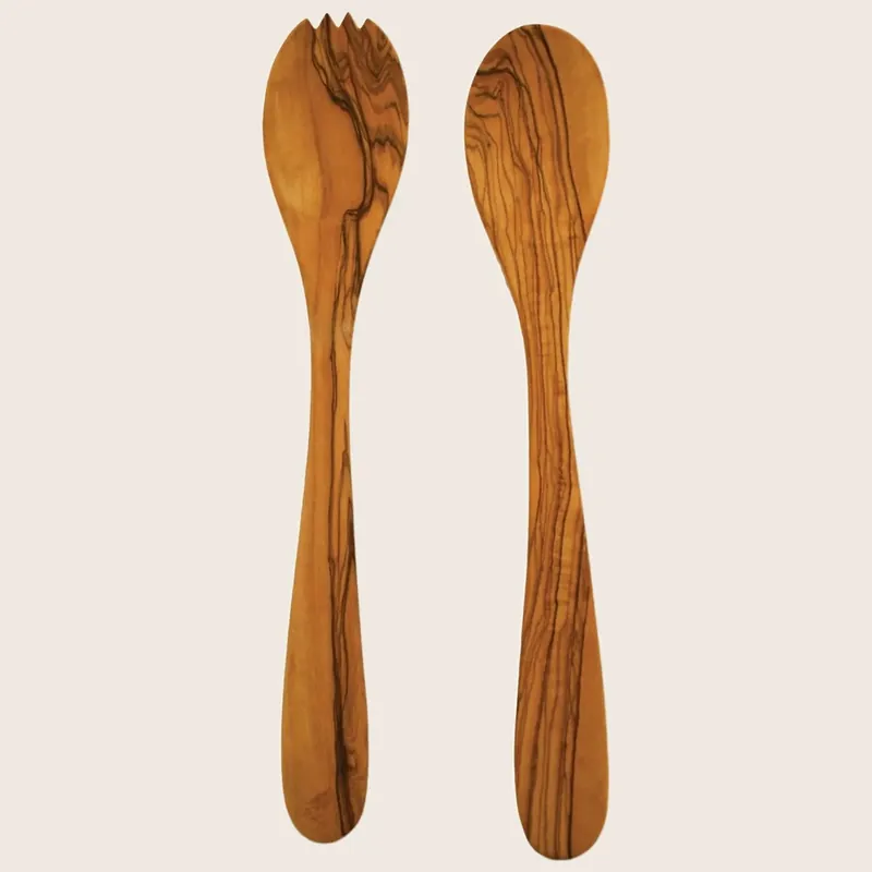 Olive Wood Serving Set - Be Home