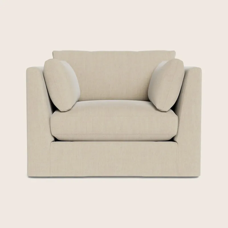 Watermill Slipped Swivel Chair - McCreary Modern