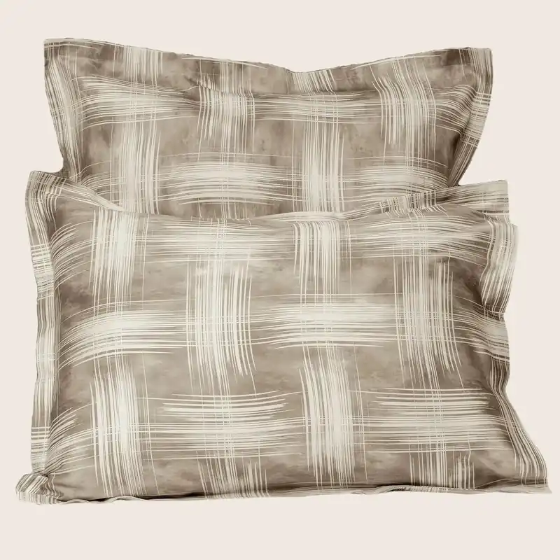 Graffiti Duvet & Shams, Beige - Signoria Firenze (Leased)