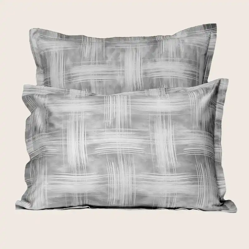 Graffiti Duvet & Shams, Grey - Signoria Firenze (Leased)