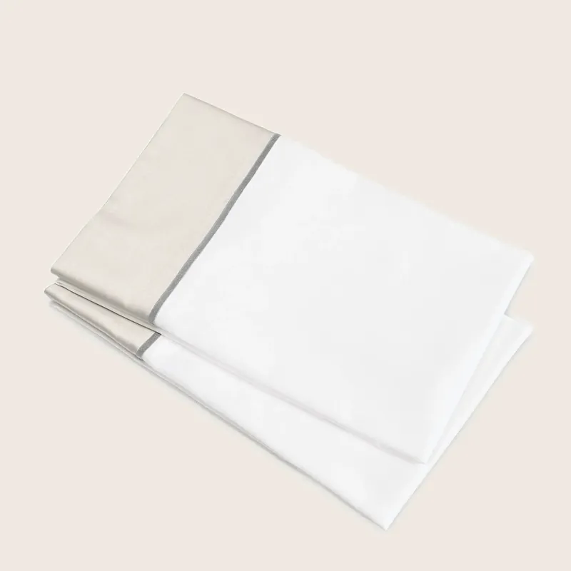 Luna Stella Sheets & Pillowcases, White/Pearl - Signoria Firenze (Leased)