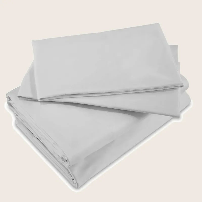Lineare Percale Sheets & Pillowcases, Pearl - Signoria Firenze (Leased)