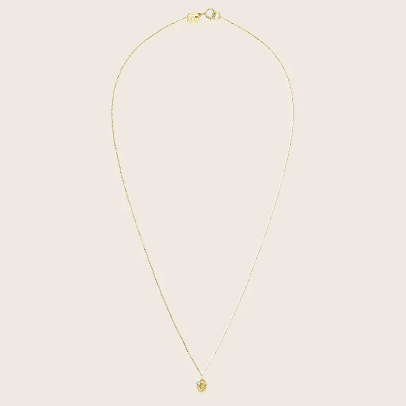 Moonscape Short Diamond Small Nugget Necklace - Sweet Pea (Consigned)
