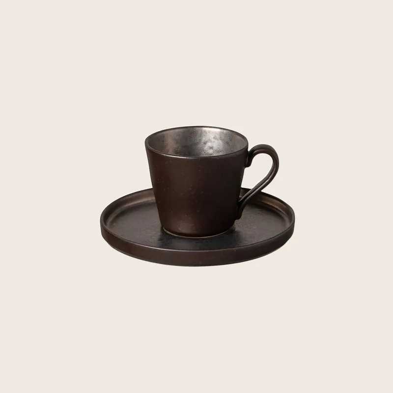 Lagoa Tea Cup and Saucer, Set of 6 - Casafina (Drop Ship)