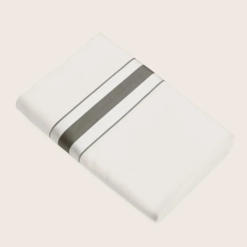 Dimora Sheets & Pillowcases, Pearl/Lead Grey - Signoria Firenze (Leased)