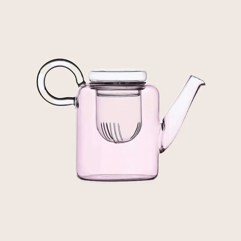 Pink High Teapot - Corrado Corradi