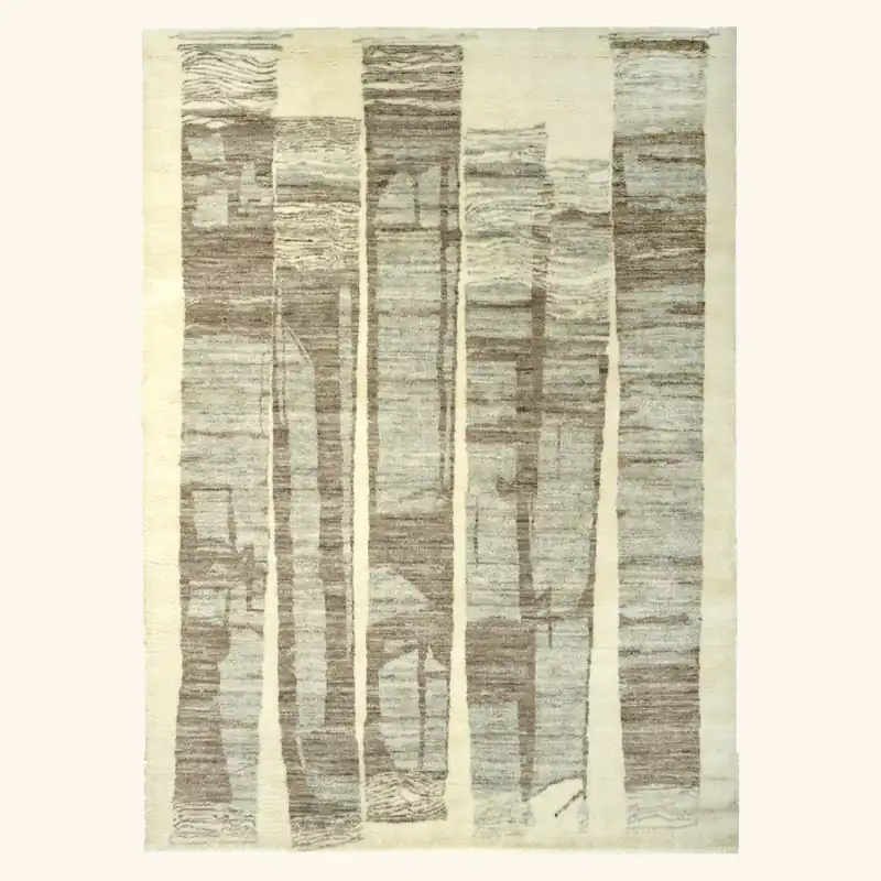 Moroccan Wool Rug - 9' x 12'5"