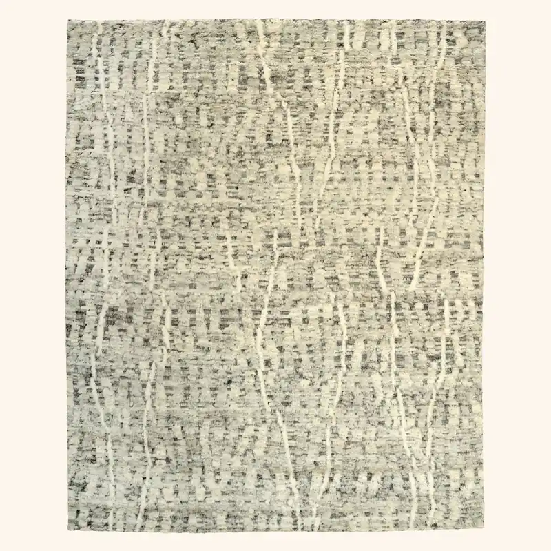 Moroccan Wool Rug - 8' x 9'10"