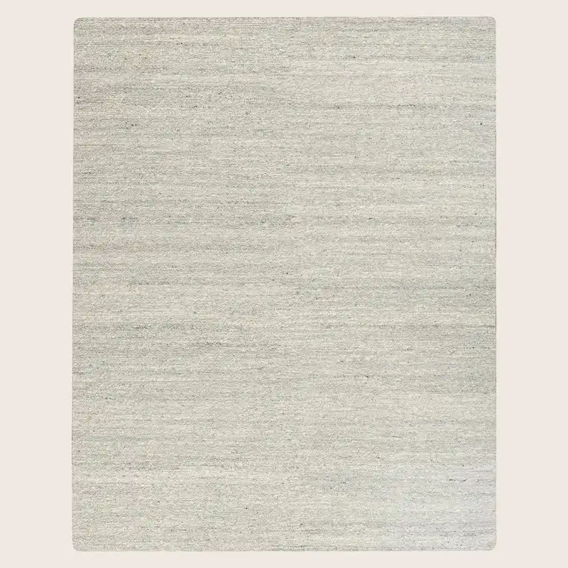 Distressed Essentials Solid Rug - Silver
