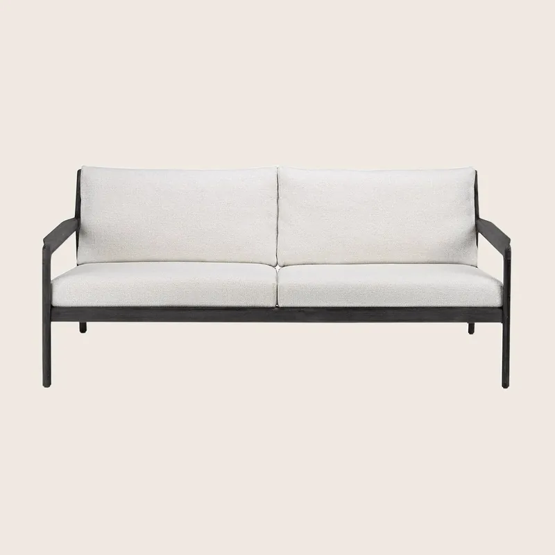 Black Jack Outdoor 2-Seater Sofa
