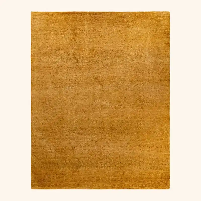 Yellow Samsara Wool Rug - 8'1" x 10'3"