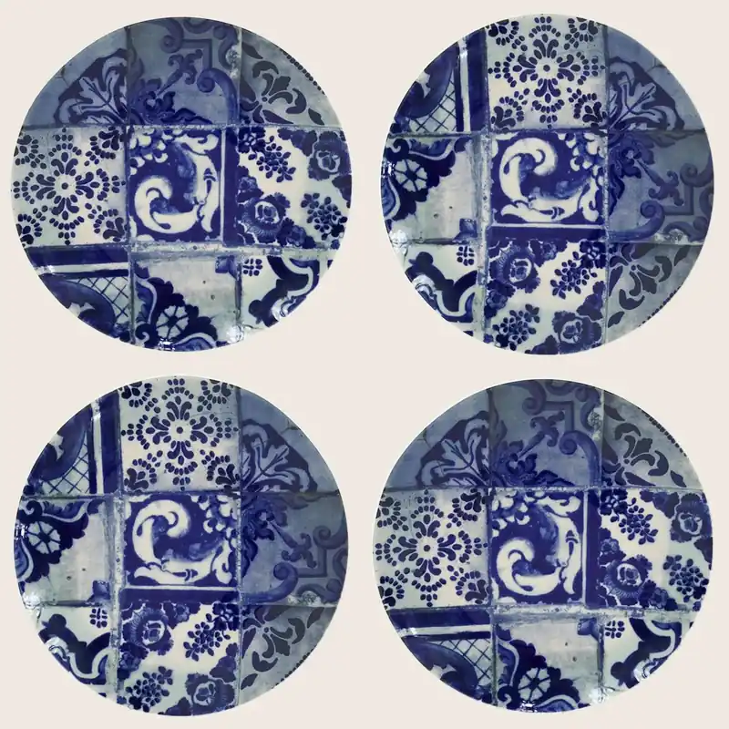 Lisboa Salad/Dessert Plate Set - Casafina (Drop Ship)