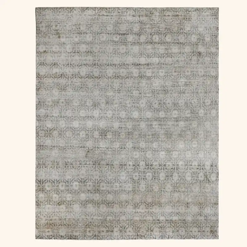 Aura Alchemy Silk Rug - Agra