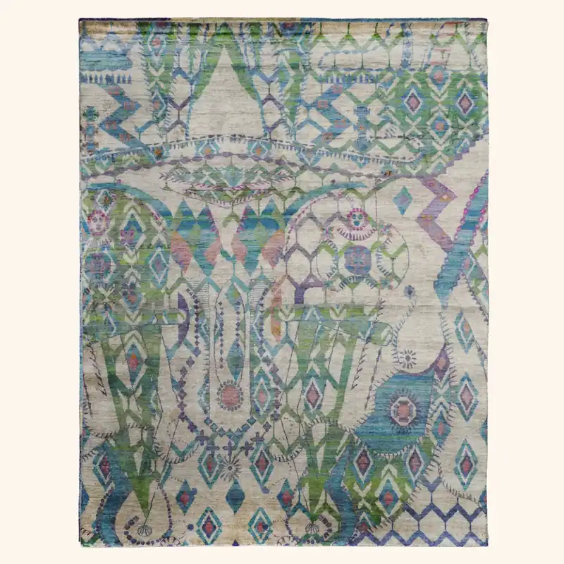 Aura Alchemy Silk Rug - Delhi
