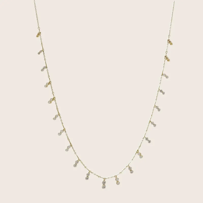 Brilliant Diamond Demi Fringe Necklace - Kothari (Leased)