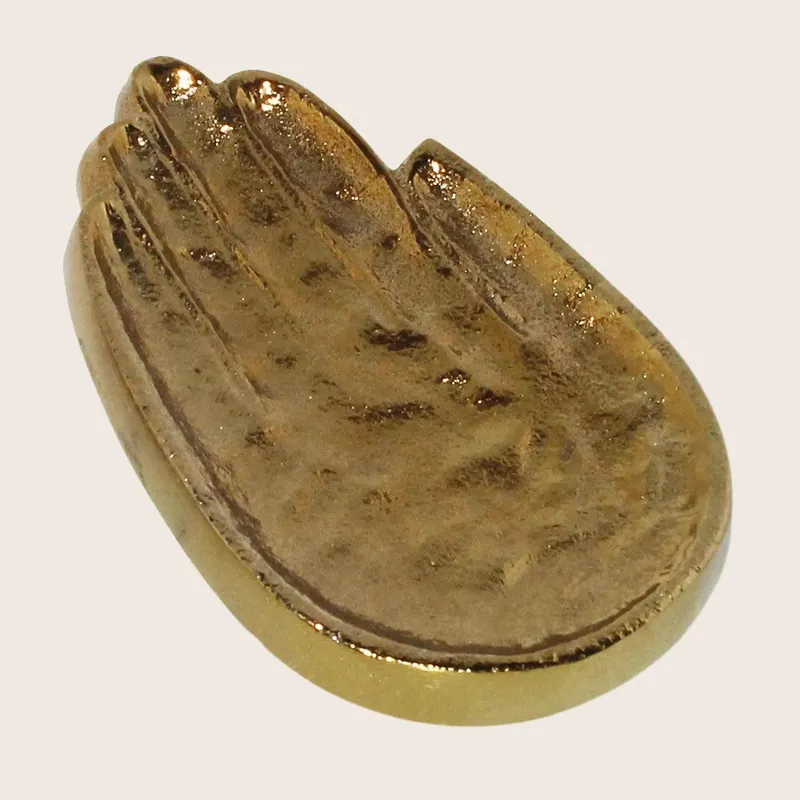 Brass Open Hand Tray - Homart