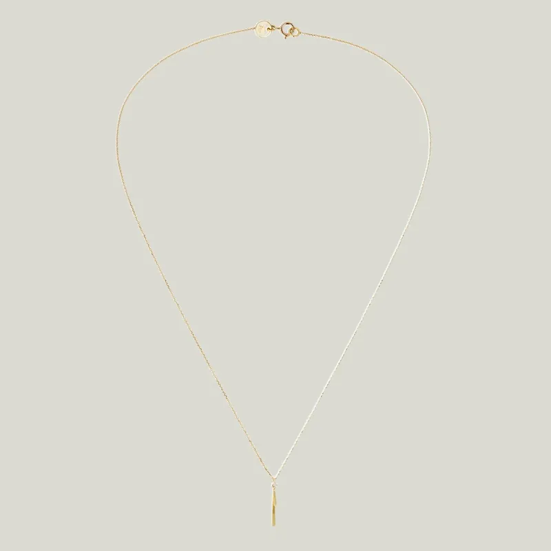 Sycamore Diamond and Bar Necklace - Sweet Pea (Consigned)
