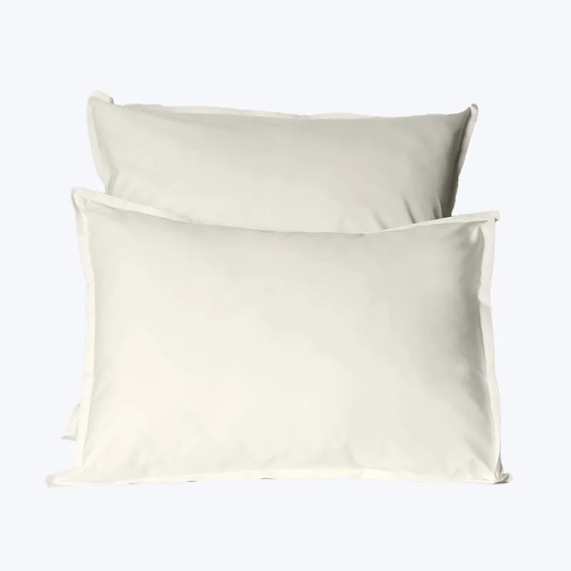 Lineare Percale Duvet & Shams, Ivory - Signoria Firenze (Leased)