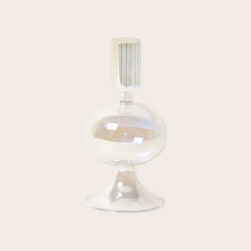 Bulb Glass Candlestick - EJA International ApS