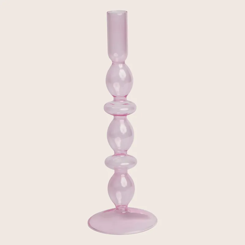 Ornamental Glass Candlestick - EJA International ApS