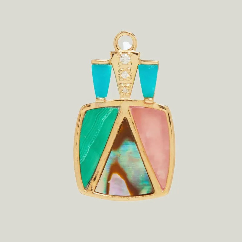 The Deco Charm with Abalone - Scosha (Consigned)
