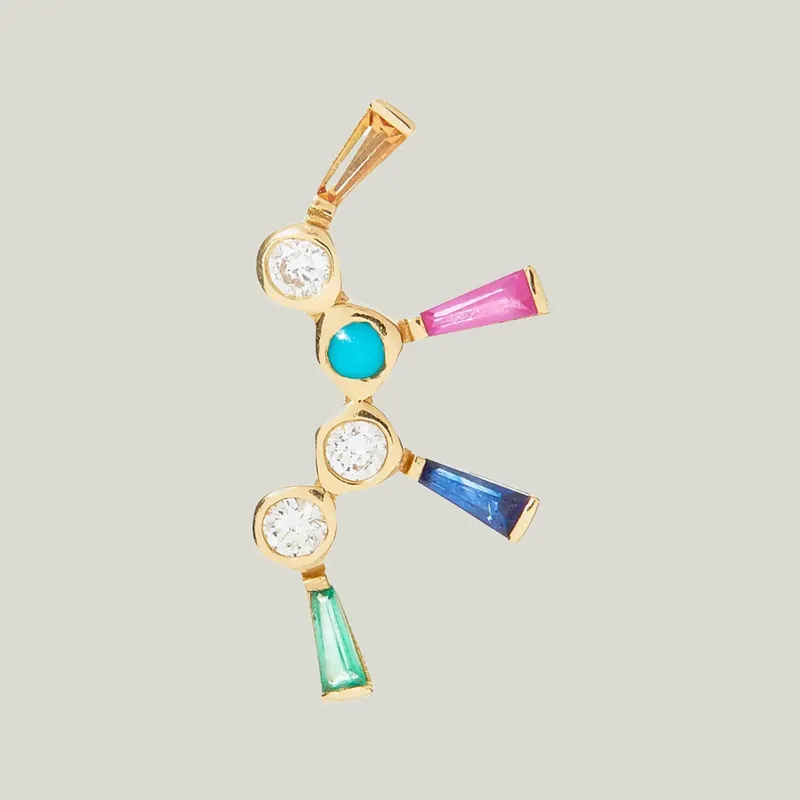 The Rainbow Burst Stud - Scosha (Consigned)