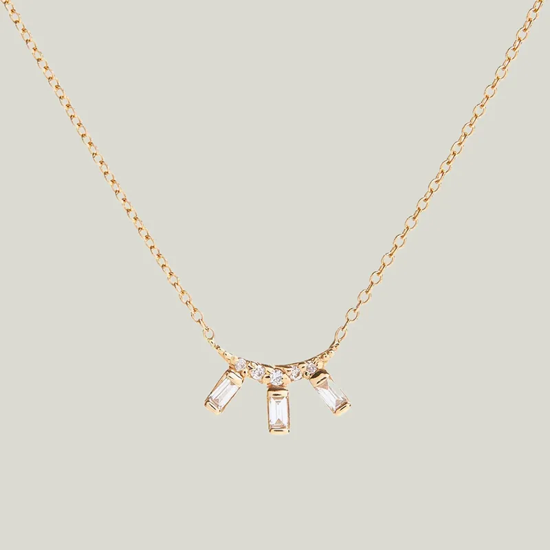 The Ariel-1 Moonbeam Necklace
