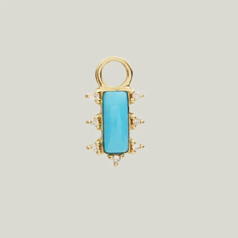 Mosaic Charm with Turquoise - Scosha (Consigned)