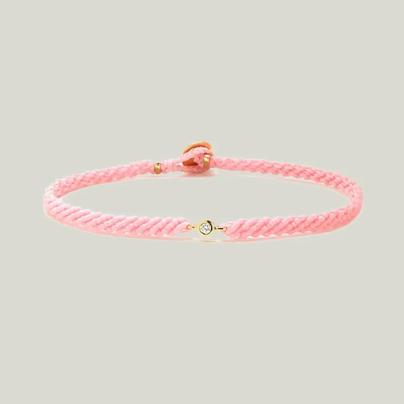 Classic Diamond Bracelet in Cadillac Pink - Scosha (Consigned)