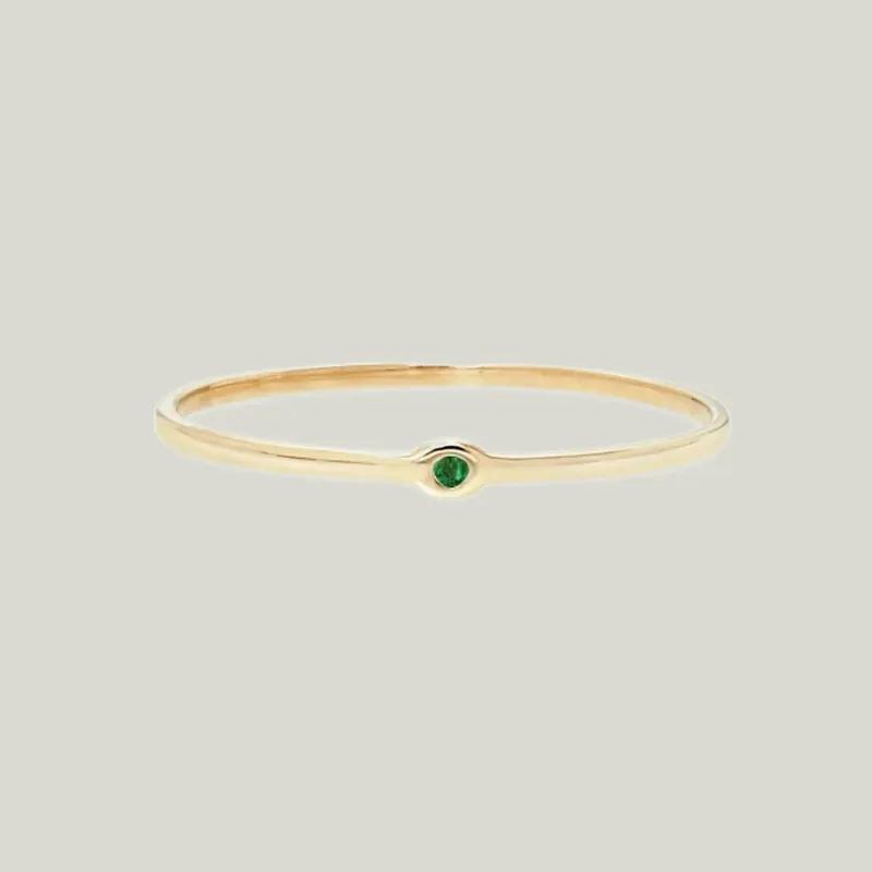 Memory Ring with Emerald - Scosha (Consigned)