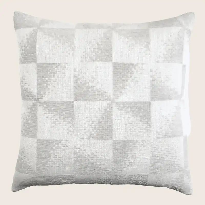 Checkmate Velvet Pillow, Shell - Kevin O'Brien (Drop Ship)
